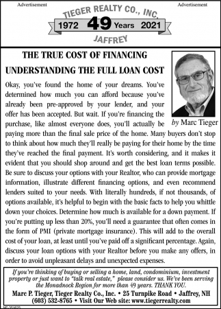 The True Cost Of Financing