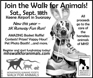 Join The Walk For Animals!