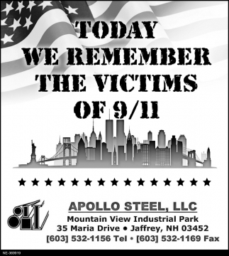 Today We Remember The Victims Of 9/11