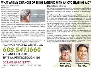 What Are My Chances Of Being Satisfied With An Otc Hearing Aid?