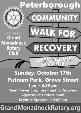Community Walk For Recovery