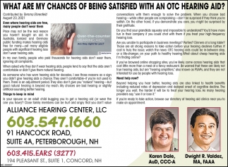 What Are My Chances Of Being Satisfied With An Otc Hearing Aid?
