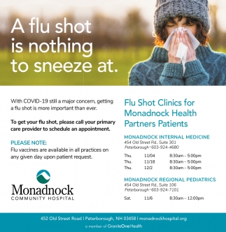 A Flu Shot Is Nothing To Sneeze At