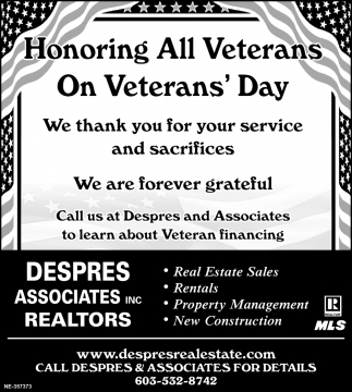 Honoring All Veterans On Veterans' Day