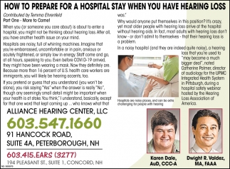 How To Prepare For A Hospital Stay When You Have Hearing Loss
