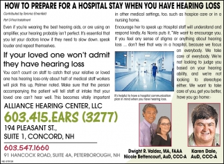 How To Prepare For A Hospital Stay When You Have Hearing Loss