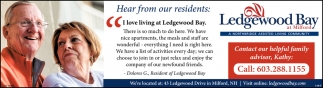 Hear From Our Residents