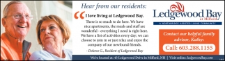 Hear From Our Residents