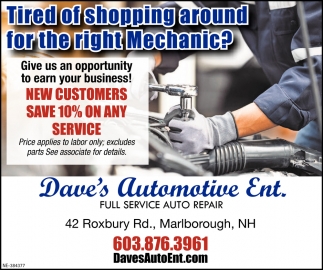 Tired of Shopping Around for the Right Mechanic?