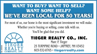 We've Been Local for 50 Years!