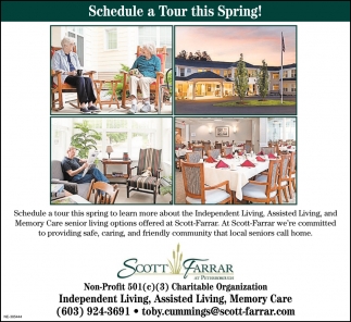 Schedule A Tour This Spring!