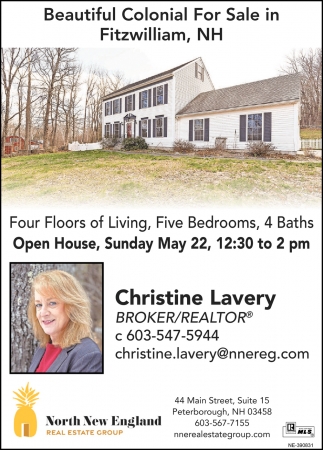 Four FLoors of Living, Five Bedrooms, 4 Baths Open House