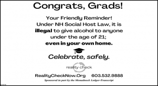Congrats, Grads!