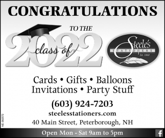 Congratulations