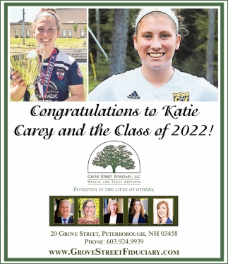 CongratulationsTo Katie Carey