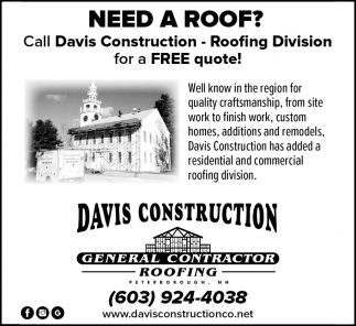 Need A Roof?