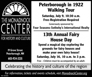 Peterborough In 1922 Walking Tour