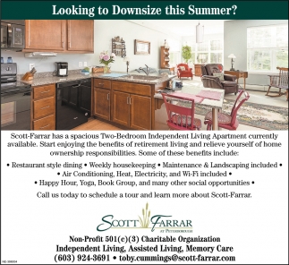 Looking To Downsize This Summer?
