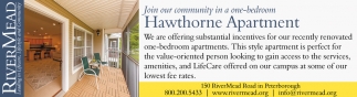 Join Our Community in a One-Bedroom Hawthorne Apartment