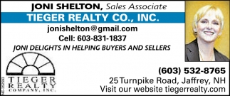 Joni Delights In Helping Buyers And Sellers