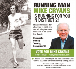Running Man Mike Cryans