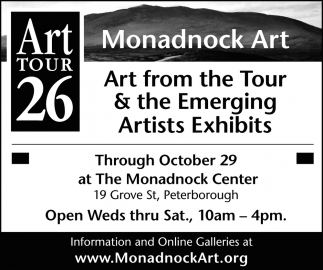 Art From The Tour & The Emerging Artists Exhibits