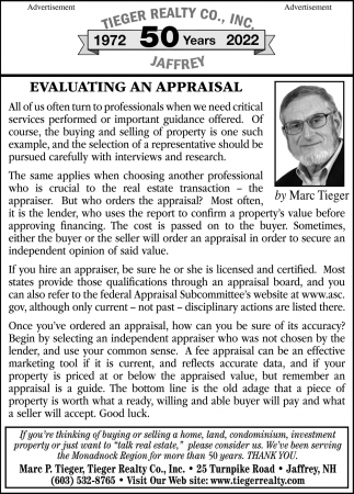 Evaluating An Appraisal