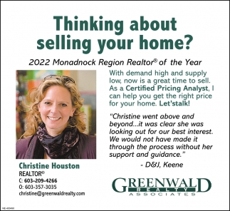 Thinking About Selling Your Home?