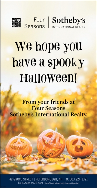 We Hope You Have A Spooky Halloween!