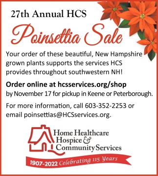 Poinsettia Sale