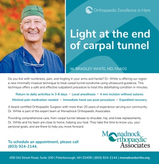 Light At The End Of Carpal Tunnel