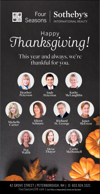Happy Thanksgiving!