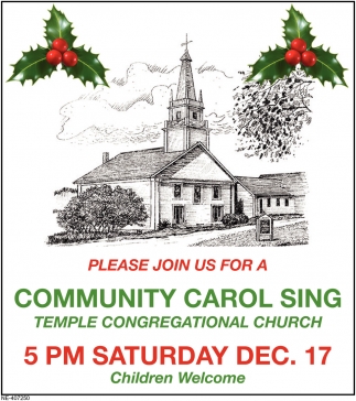 Community Carol Sing