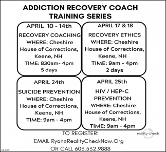 Addiction Recovery Coach Training Series