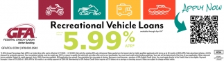 Recreational Vehicle Loans