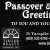 Passover & Easter Greetings