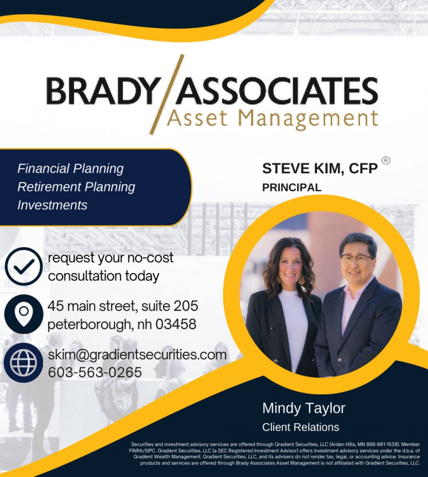 Brady Associates Asset Management: Steve Kim