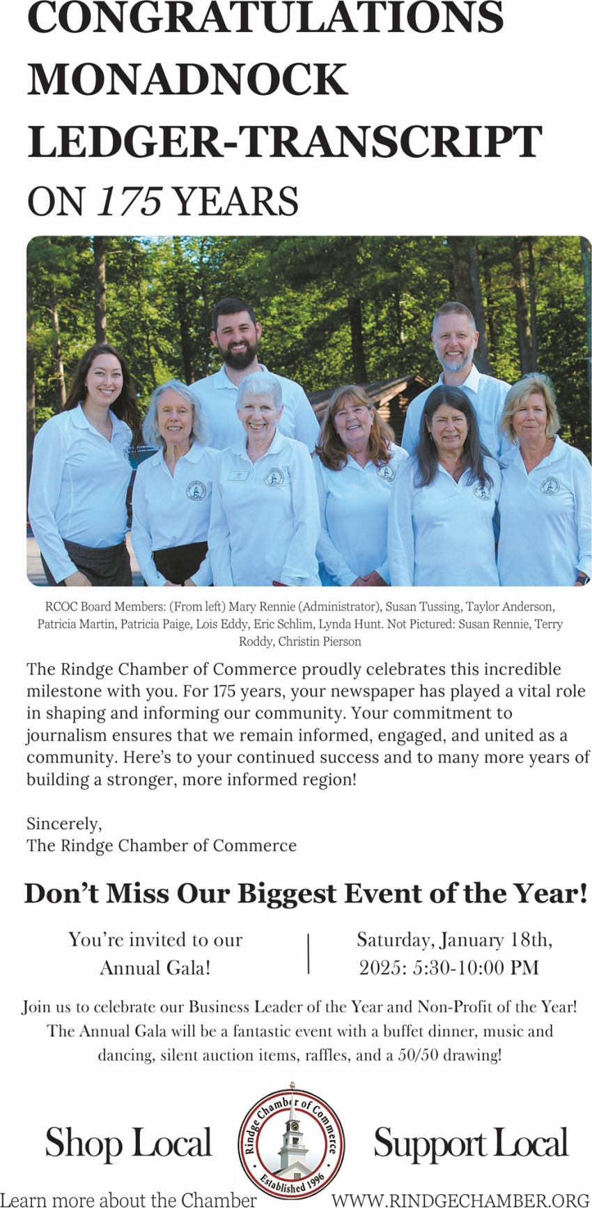 The Rindge Chamber Of Commerce 