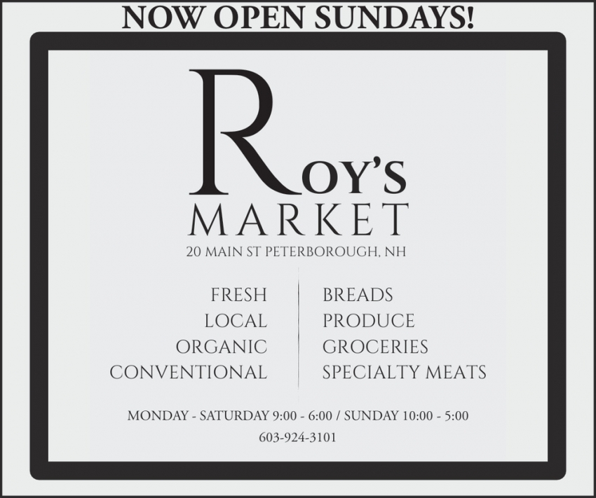 Roy's Market