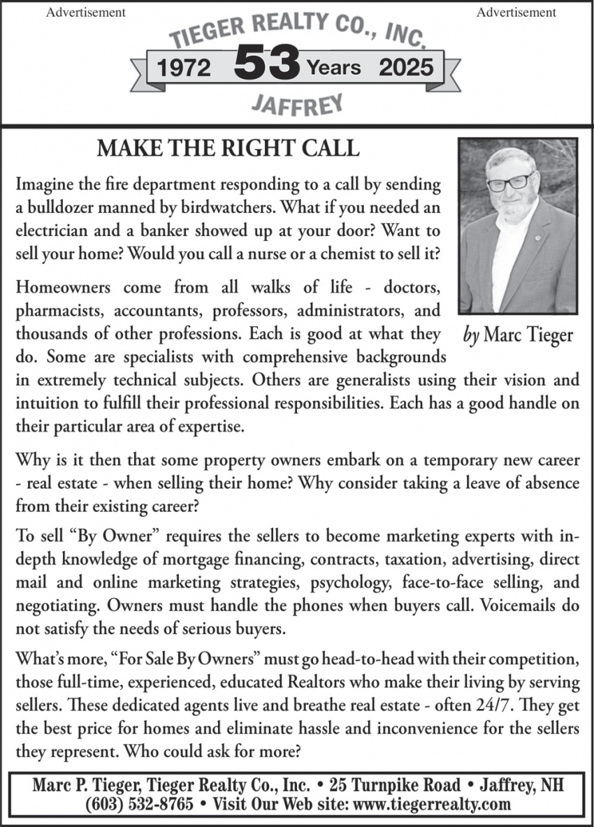 Tieger Realty Co., Inc.