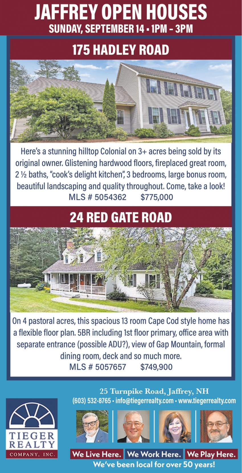 Tieger Realty Co., Inc.