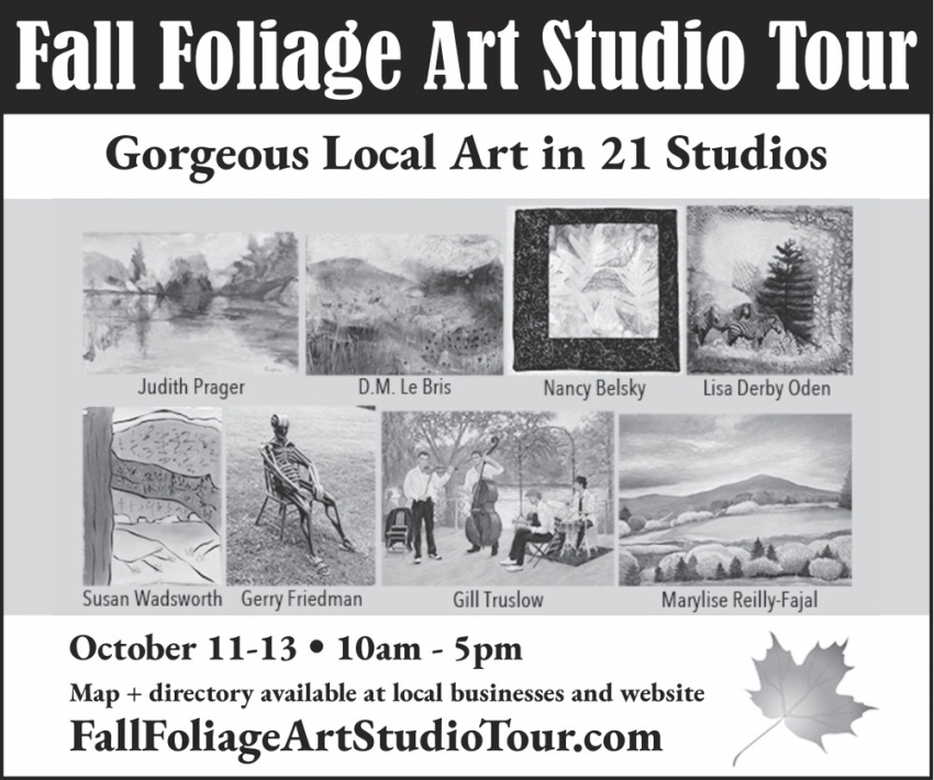 Fall Foliage Art Studio Tour