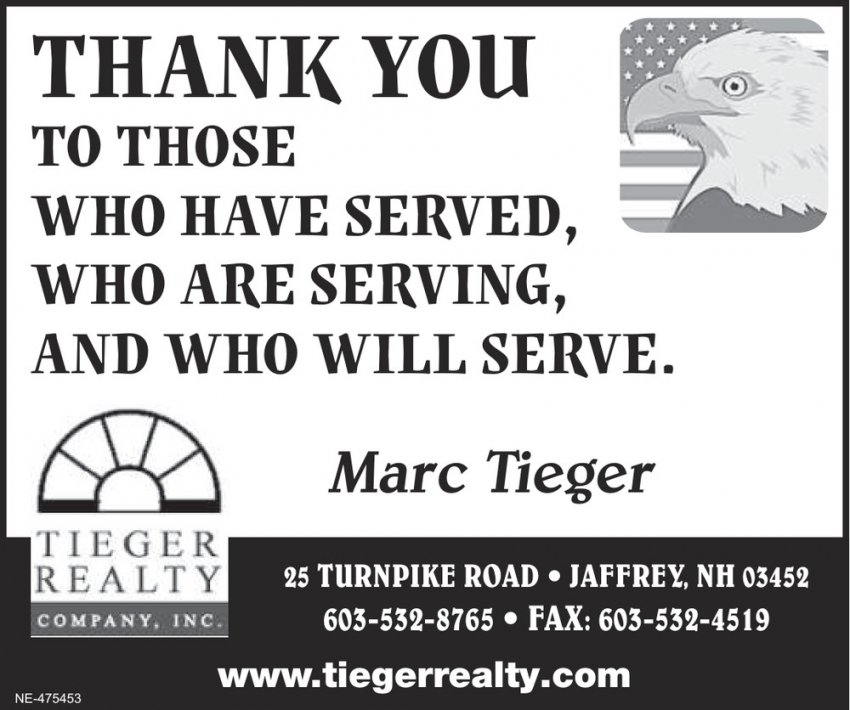 Tieger Realty Co., Inc.