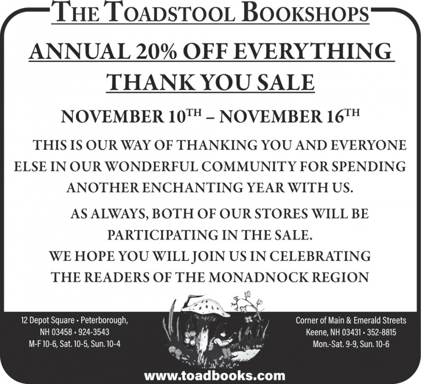 The Toadstool Bookshops