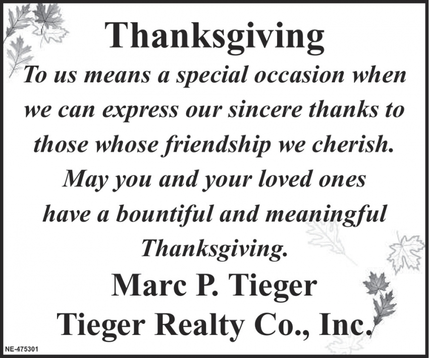 Tieger Realty Co: Marc Tieger
