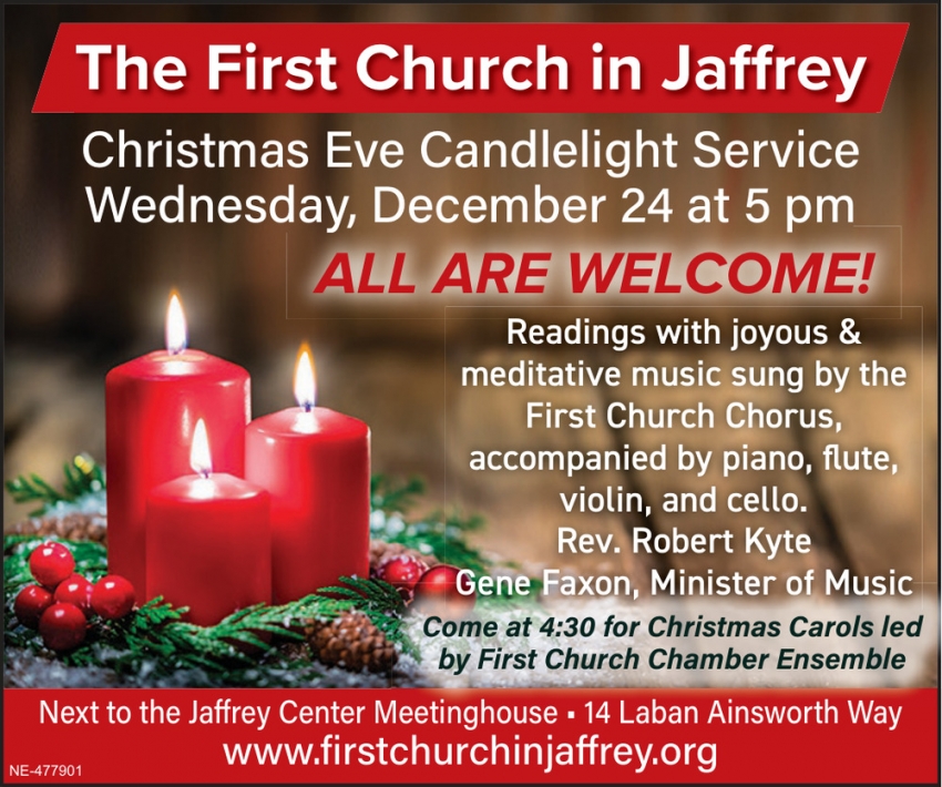 The First Church In Jaffrey