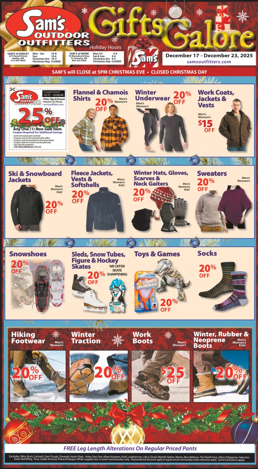 Sam's Outdoor Outfitters