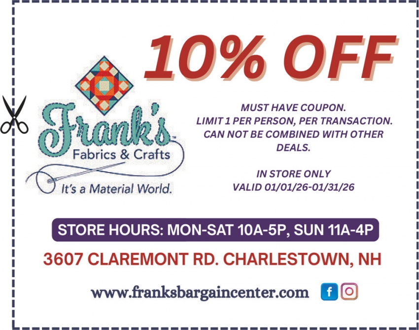 Frank's Fabrics & Crafts