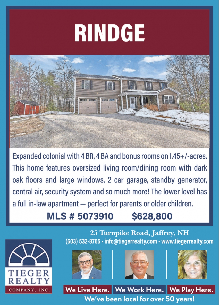 Tieger Realty Co., Inc.