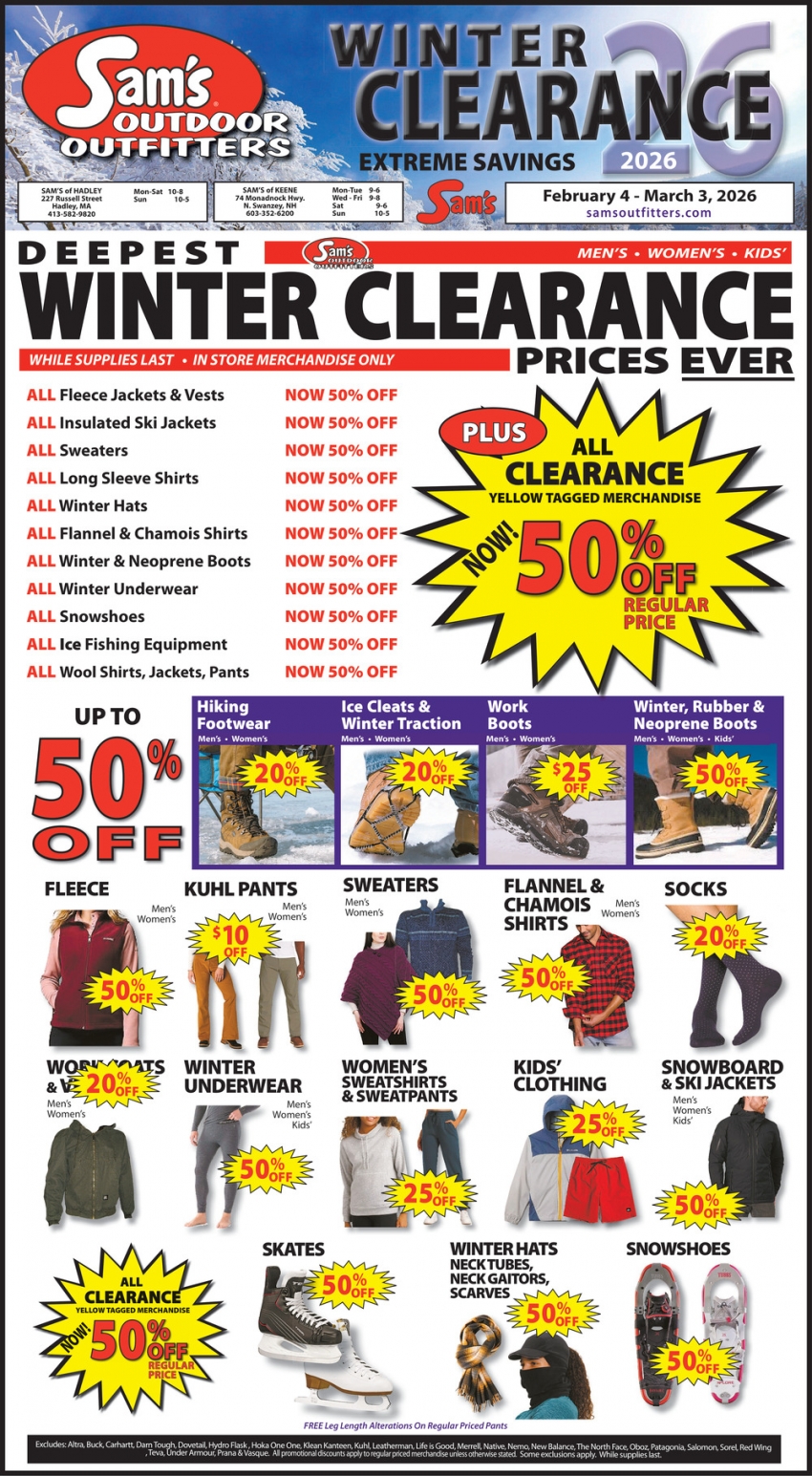 Sam's Outdoor Outfitters